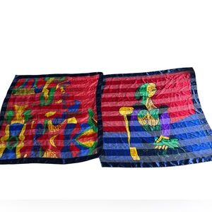 Vintage Picasso scarves- set of 2
